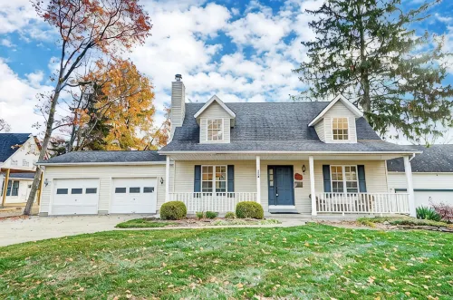 High-end home w/ fireplace, gourmet kitchen, sauna, game rm/ large yard/fire pit