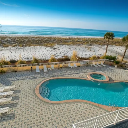Summerwind West #202 Oceanfront Condo - Free Beach Chairs & Umbrella.