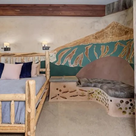 Earthship Home in Big Sky