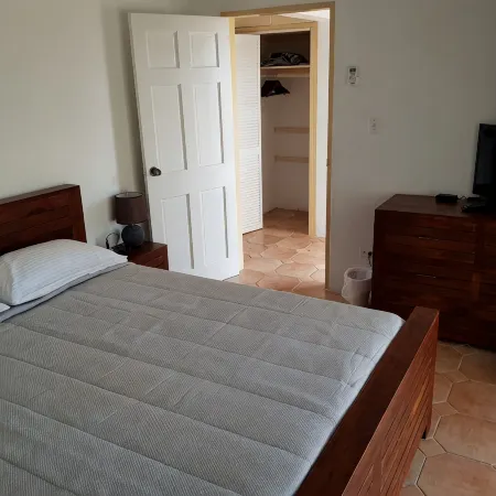Aloha Penthouse apartment in the heart of the Maho entertainment area.