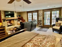 Private Entry Studio with Gas Fireplace @ I-71 Polaris Near Chase - Gym