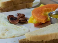 Caribe Town Bungalows - breakfast