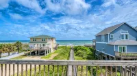 Fully Renovated Oceanfront - Private Beach Access - Dog Friendly - Sleeps 8 - 4-Star