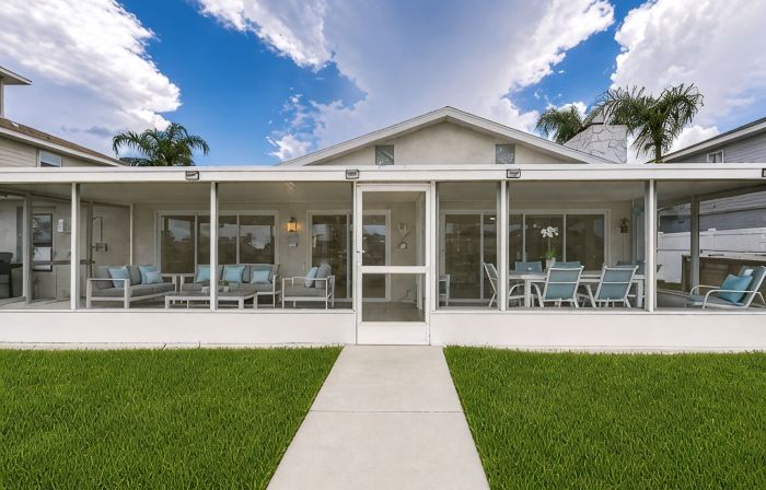 Waterfront home with direct gulf access