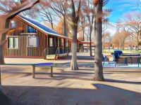 The Goldfinch Cabin 15 Min to Magnolia Baylor Hotels in Elm Mott