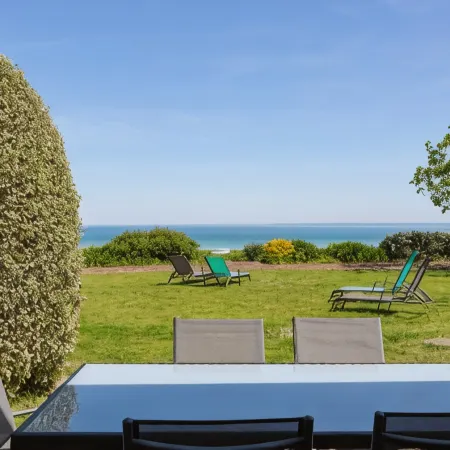 La Metairie du Vauhariot - Cottages de Caractère Vue Mer - Terrasse & Piscine Intérieure Chauffée