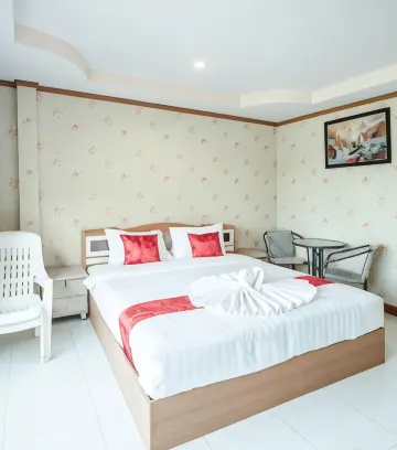 ห้องเตียงคิงไซส์ พร้อมระเบียง