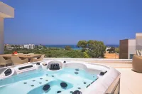 Seaview Luxury Villa Jacuzzi & Pool! 2 Min Beach - Villas