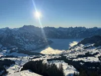 Cozy chalet in the Swiss Alps with Heidi bed. Pet friendly! - Wifi