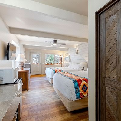 Comfort Quadruple Room with Balcony and River View Upstairs Hot Springs Inn Promo Code