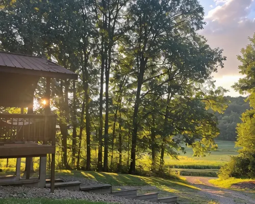 Cozy cabin with indoor fire place Hotels in Coshocton County