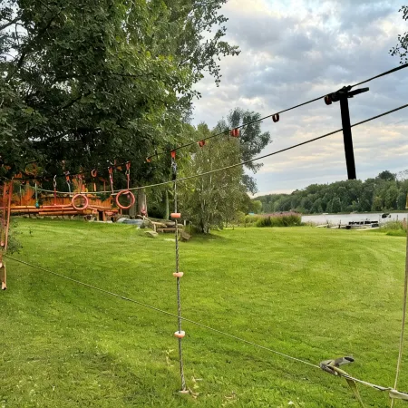 Welcome to Shangri-Lodge Your 2 cabin retreat on a family friendly lake.