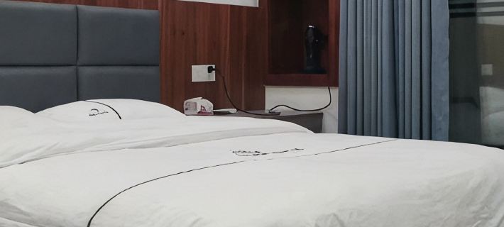 Heping Yishang Hot Spring Homestay Hotel di Kaunti Heping