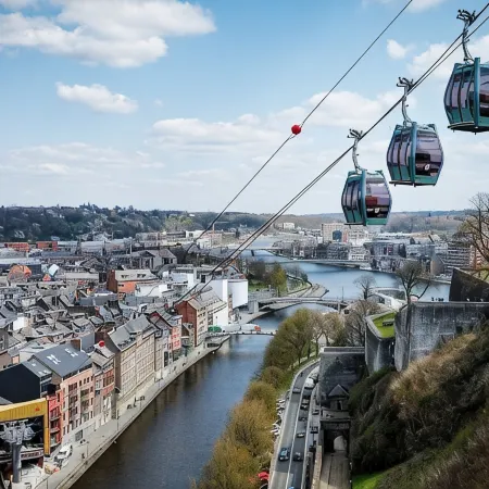 Les Cerisiers - Standing duplex in the center of Namur