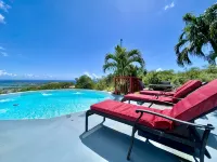 Breathtaking Panoramic Views Of The Caribbean Sea From This Luxury Villa - プライペートプール