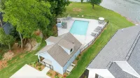 Lakehouse 4Br4BA FreeKayaks 2Kitchen DoubleDeck SwimPool BoatRamp FamilyVacation - 무료 와이파이
