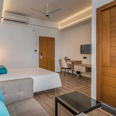 Skyla Serviced Apartments & Suites Jubilee Hills Hotels near Peddamma Temple