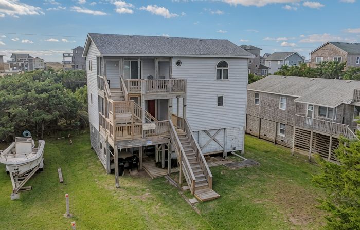 Frisco Beach House! Some Ocean Views! Easy Walk to the Beach!