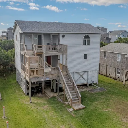 Frisco Beach House! Some Ocean Views! Easy Walk to the Beach!