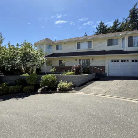 Full advantage of 180 degree PANORAMIC view of OCEAN & MOUNT BAKER
