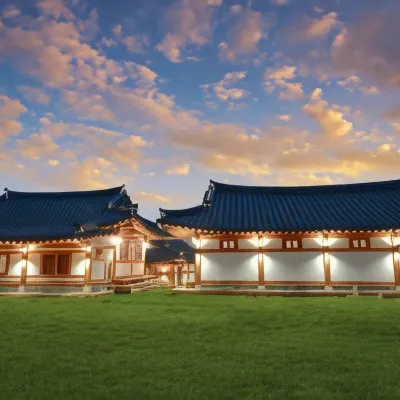 Gyeongju Hanokhotel Chunchugwan ハイドン立仏周辺のホテル