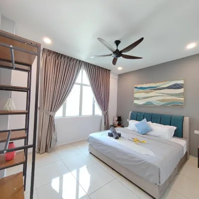 Ipoh Meru 3 Bedroom Suites by IWH Suites Отели рядом с достопримечательностью «Тематический парк MAPS Perak»