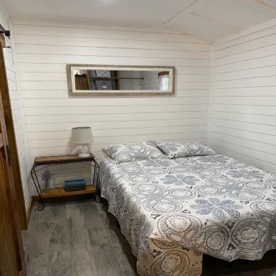 Tiny home with big personality. Close to everything because everything is close!