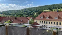 Sonniges Apartment am Alten Binauer Schloss -malerischer Ausblick auf den Neckar - 民宿
