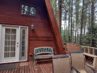 Happy Trails:  Modern Cabin in the Woods, One Level Home, Easy Access - 2-Star