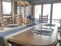 Lake Front House with Pool and Hot Tub and Game Room - Wifi