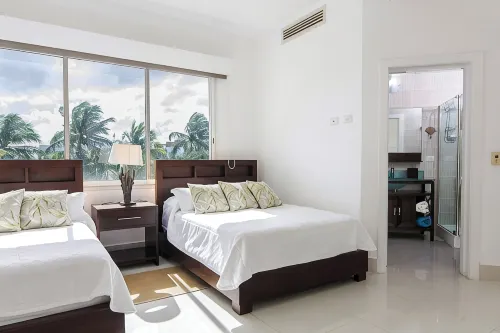 Seawinds Cabarete Beachfront Penthouse, Stunning Balcony Views, Sleeps 6 - 健身房