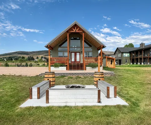 Private Sauna , Firepit,  BBQ,  Bear Lake Views - Chalets