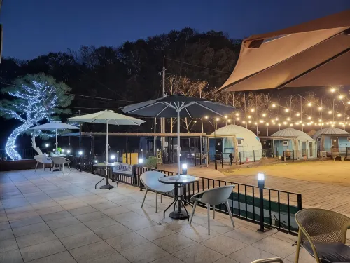 Chungju Pet Tree Park Glamping - Kitchens