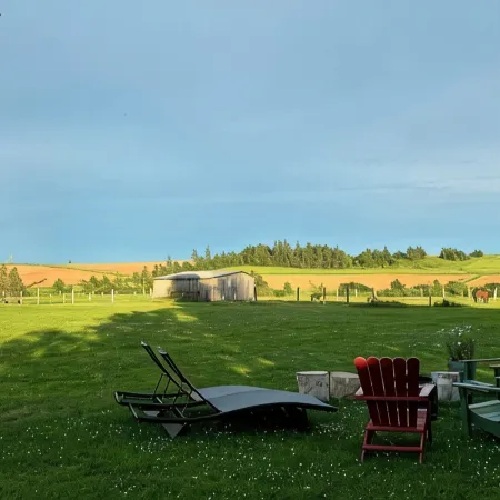 Spacious family-friendly rural apt with huge yard. 15 min between beaches & town