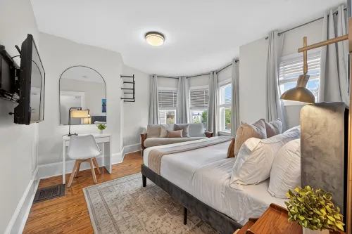5Br World Cup Near Downtown Boston Backyard Easy Train Access - บังกะโล