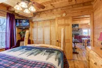 Amazing Mountain Views / Hot Tub / Fireplace / Game Room / Creek / Trails - Balcony