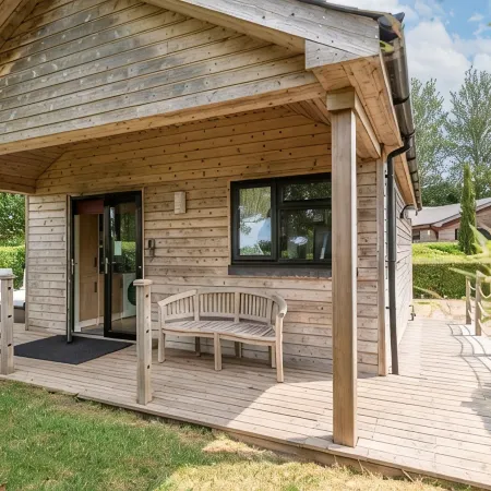 Meadow View lodge - Sleeps 4/5 with private hot tub