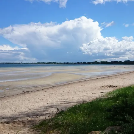 Us Ferienhus with sea view of the Baltic Sea