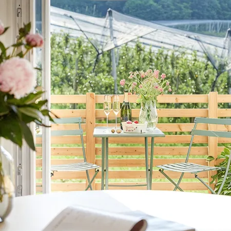 Ferienwohnung Traumhafte Lage zw. Obstplantagen