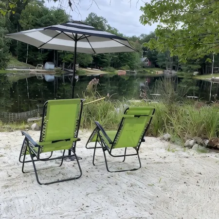Winter Lakeside Retreat on Locke Lake — Stunning Views & Private Hot Tub