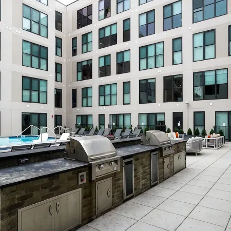 Luxury Living in OTR: 1-BR Oasis With Free Parking+Pool+Gym