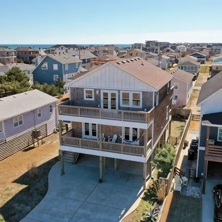 Ocean Views, New Custom Home, Direct Beach Access, CLEAN, Near Pier, + EZ Cart