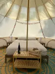 Canvas Bell Tent on Working Farm in Historic Laurel Highlands