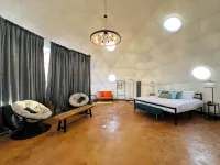 Southern Boho inspired Geodesic Dome nestled up next to Big Bend National Park. - Boutique