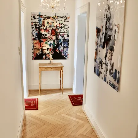 Villa Steinhuder Meer App.Superior-La Fleur-(85m2)with pantry-kitchen, garden, WLAN