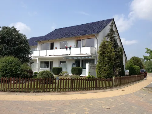 Vacation apartment in top location, terrace, WiFi, lockable bicycle shed