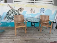 Studio en suite, king/twin beds sleep 3, multi-deck views, early access bag drop