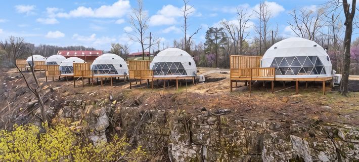 "Cardinal Crest" - Overlook Dome 002 in RRG Hotels in Powell County