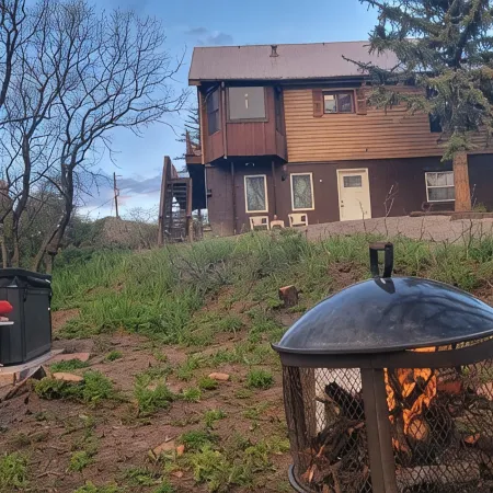 Hot Tub Fun,  Warm up by the Fire Pit, after a Long Day of All Day Play!