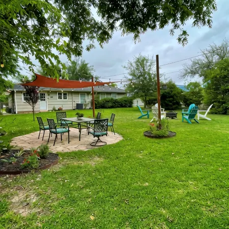 BCS Back Forty- fully stocked home & great yard—close to A&M, great food & fun.